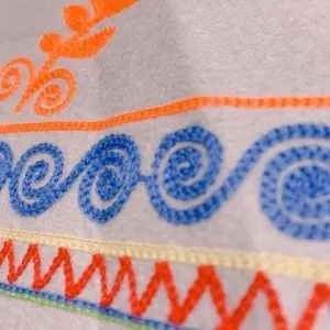 サガラチェーン刺繍